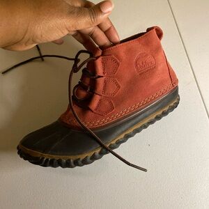 Sorel Red Waterproof Duck boot Sz US 6.5